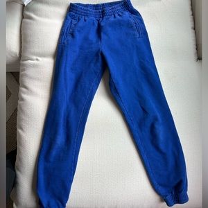 Brandy Melville royal blue Rosa sweatpants
